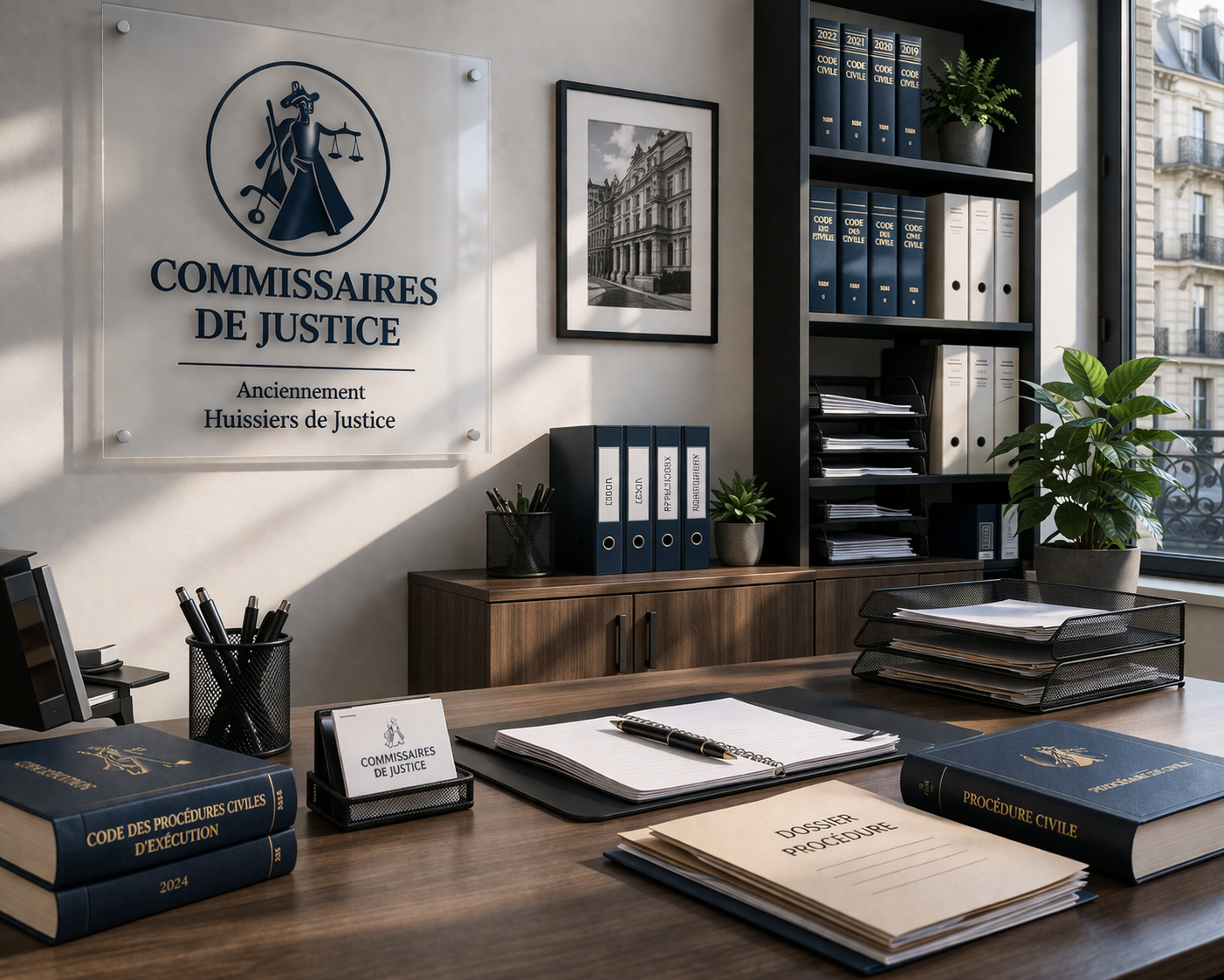 Qu'est ce qu'un comissaire de justice ?