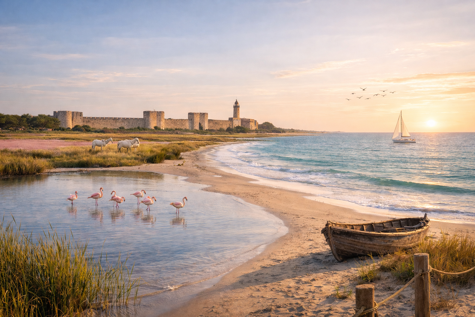 La Petite Camargue et ses espaces naturels