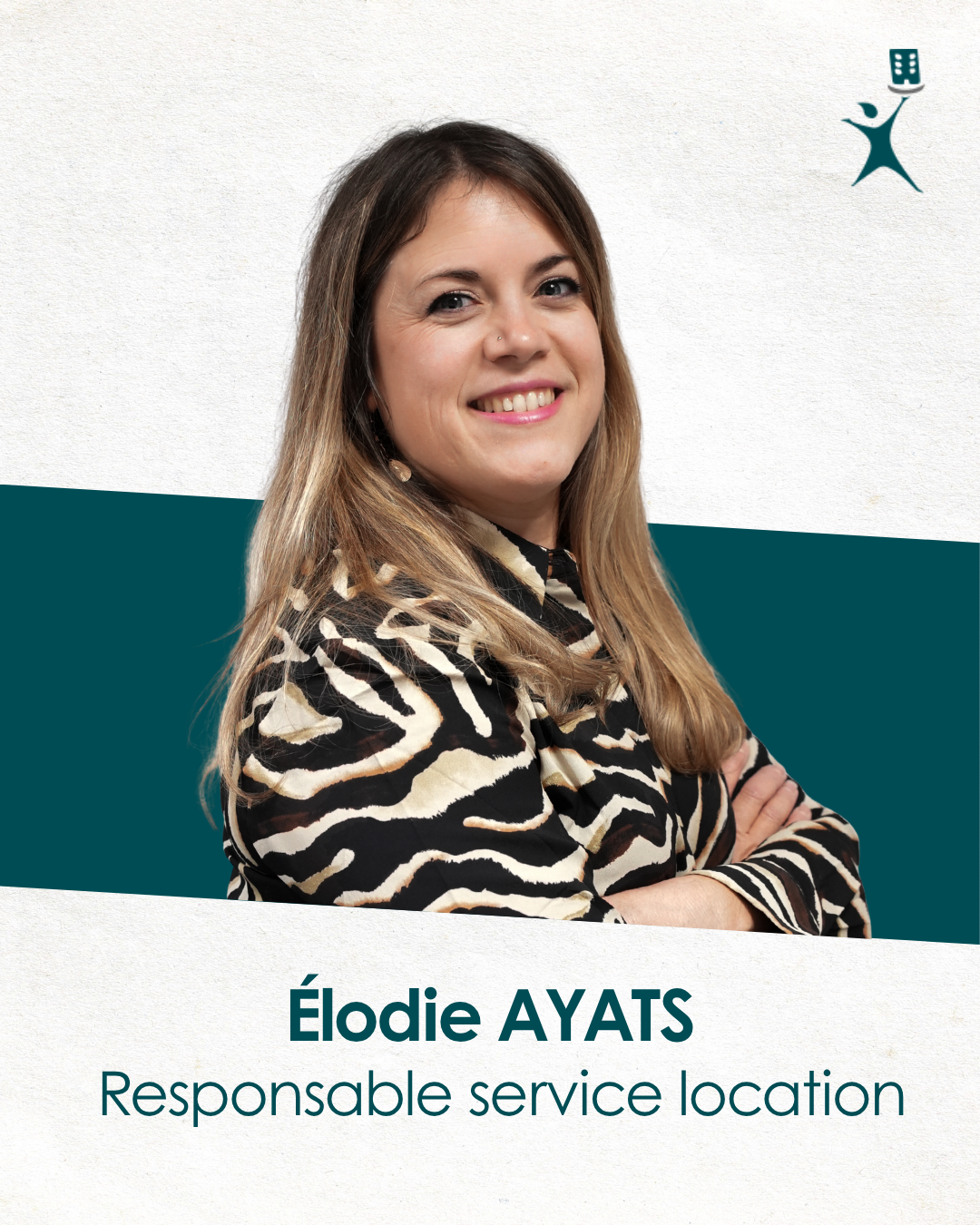 Élodie, responsable du service location chez Foncière Bergé