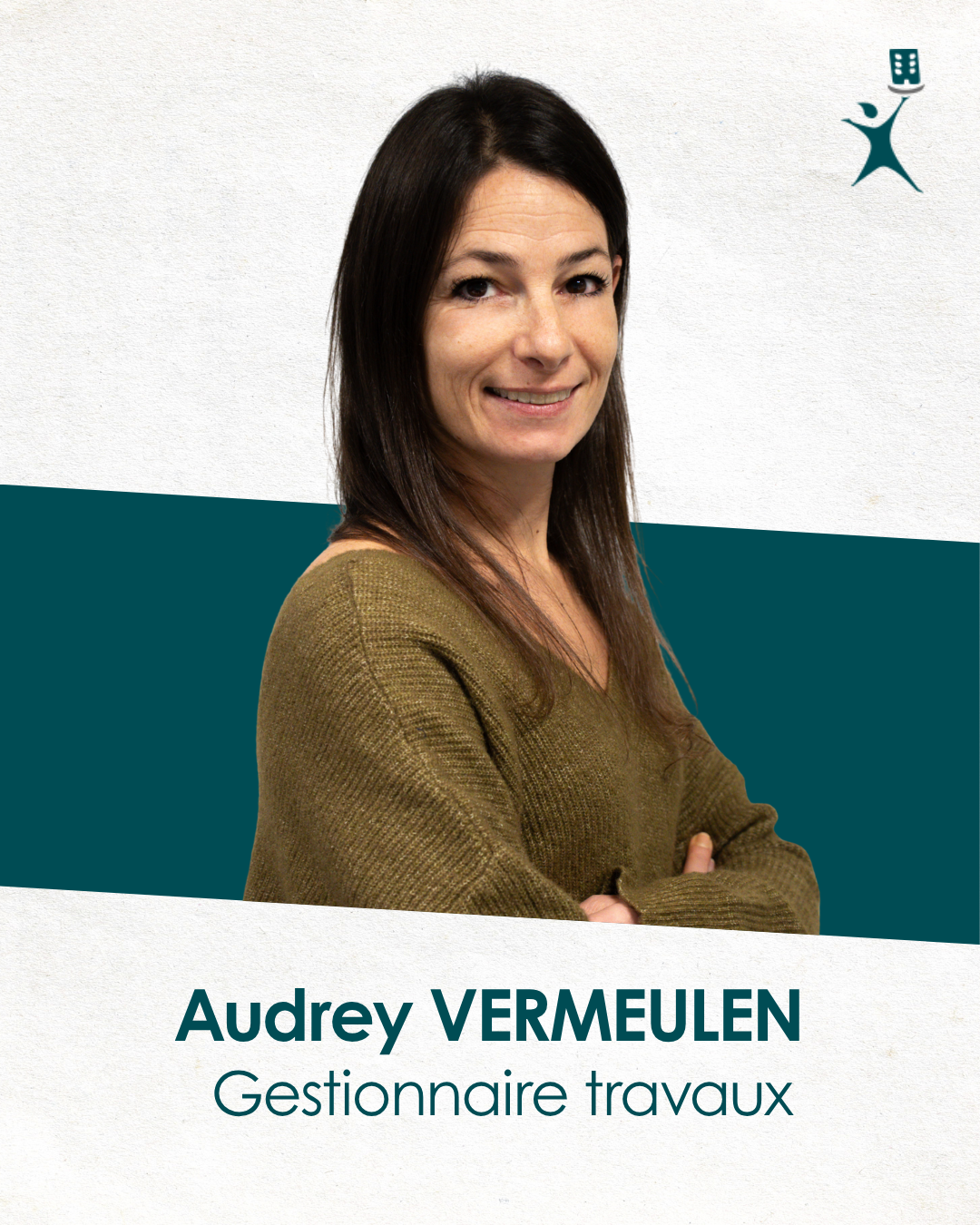 Audrey, gestionnaire de travaux chez Foncière Bergé