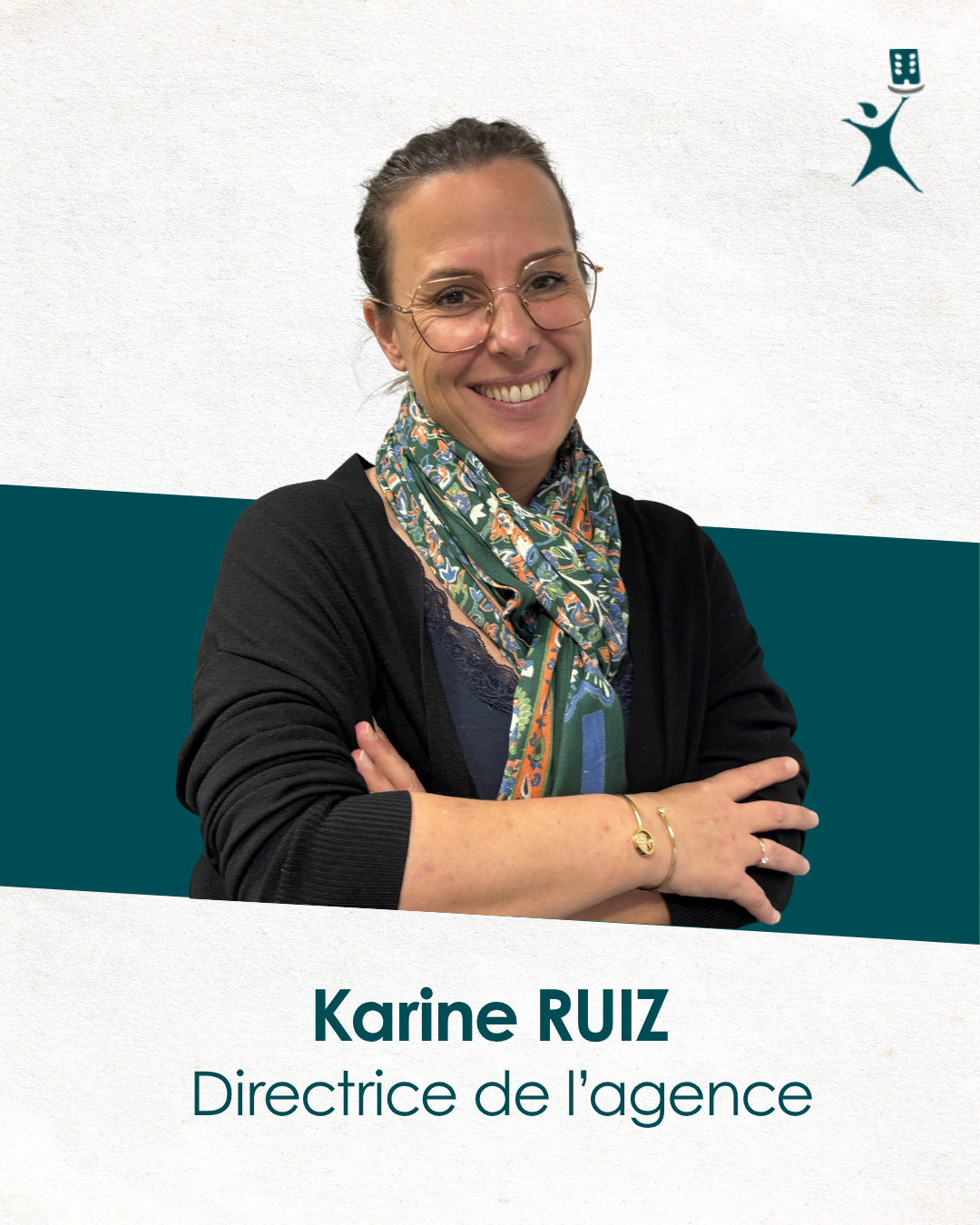 Karine, directrice de l'agence Foncière Bergé