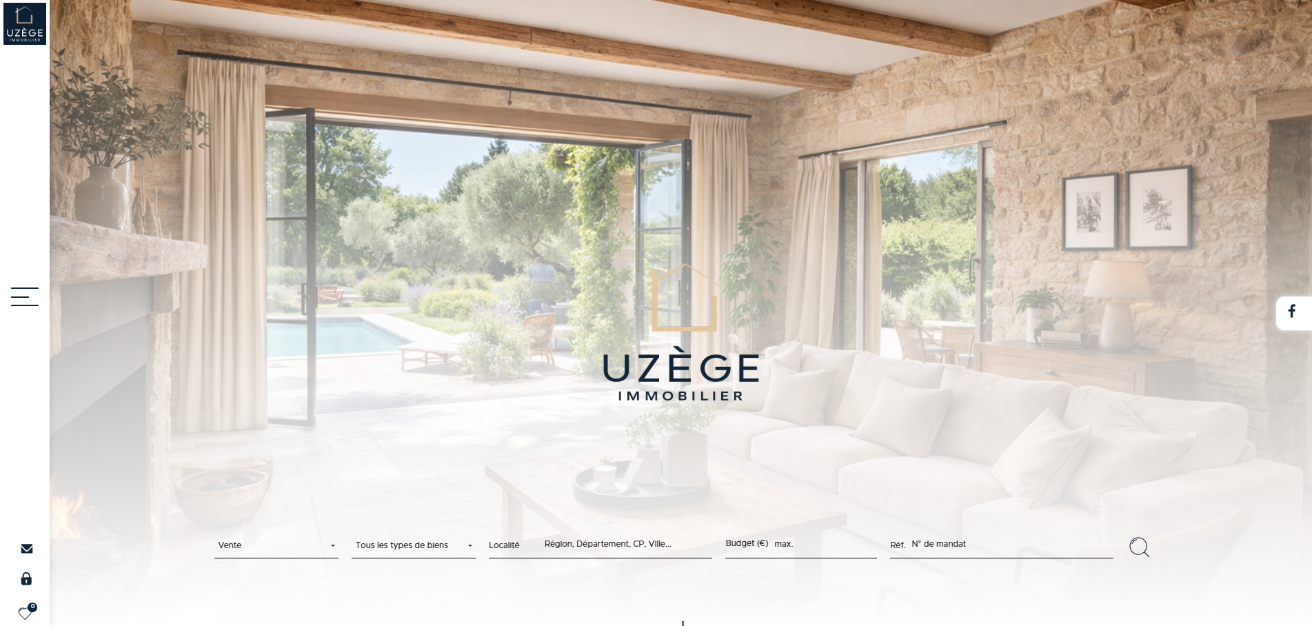 Logo de l'agence Uzège immobilier
