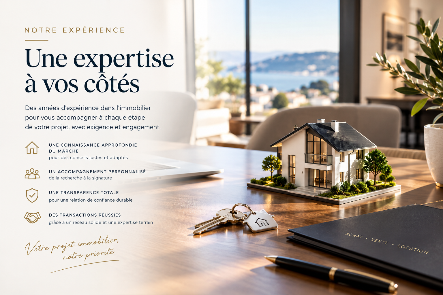Une expertise à vos côtés